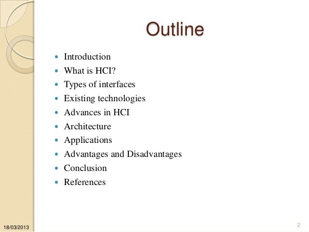 human computer interface ppt